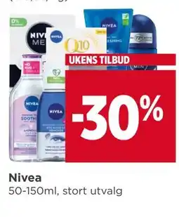Meny Nivea tilbud