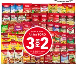 Nærbutikken Plukk & Miks Alt fra TORO tilbud