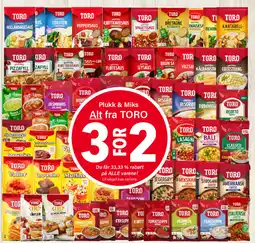 Nærbutikken Plukk & Miks Alt fra TORO tilbud
