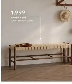 Skeidar ASPEN BENK tilbud