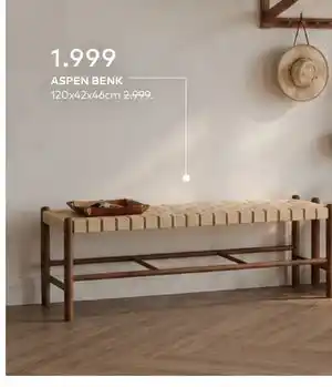 Skeidar ASPEN BENK tilbud