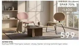 Skeidar ASTRID STOL tilbud