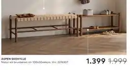 Skeidar ASPEN SKOHYLLE tilbud