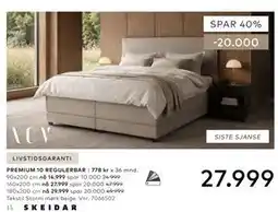 Skeidar PREMIUM 10 REGULERBAR tilbud