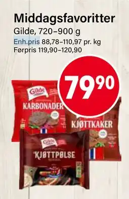 Nærbutikken Middagsfavoritter tilbud