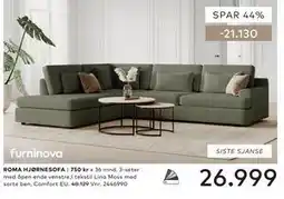 Skeidar ROMA HJØRNESOFA tilbud
