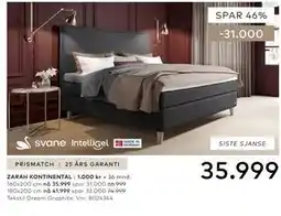 Skeidar ZARAH KONTINENTAL tilbud