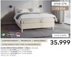 Skeidar GLOW DREAM REGULERBAR tilbud
