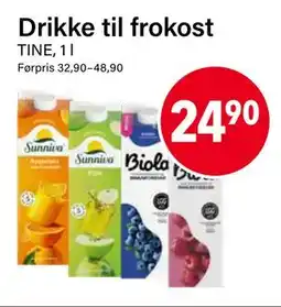 Nærbutikken Drikke til frokost tilbud
