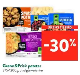 Jacobs Grønn&Frisk poteter tilbud