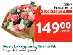 Jacobs Jacob's på Holtet Helgens Bukett tilbud