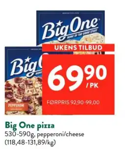 Jacobs Big One pizza tilbud