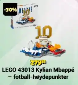 Ringo Lego Kylian Mbappé – football-høydepunkter tilbud