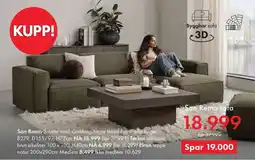 Fagmøbler San Remo sofa tilbud