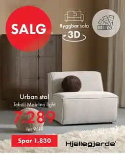 Fagmøbler Hjellegjerde Urban stol tilbud