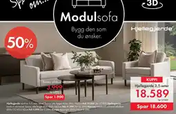 Fagmøbler Hjellegjerde 3,5-seter tilbud