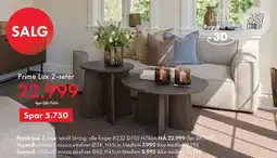 Fagmøbler Prime Lux 2-seter tilbud