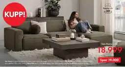 Fagmøbler San Remo sofa tilbud