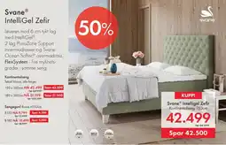 Fagmøbler Svane Intelligel Zefir Kontinentalseng tilbud