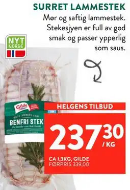 Jacobs SURRET LAMMESTEK tilbud