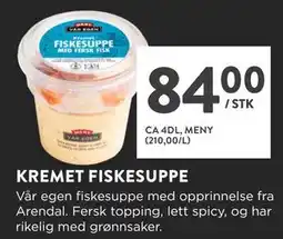Jacobs KREMET FISKESUPPE tilbud