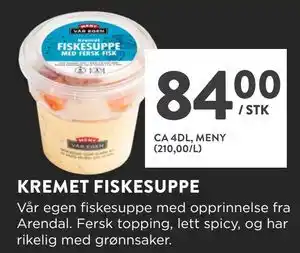 Jacobs KREMET FISKESUPPE tilbud