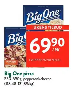 Jacobs Big One pizza tilbud