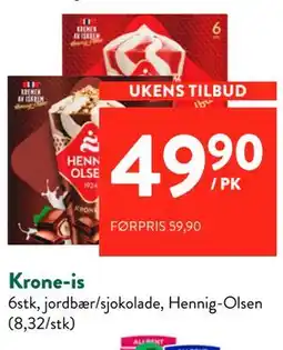 Jacobs Krone-is tilbud