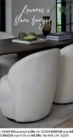 Bohus BACCIO vase tilbud