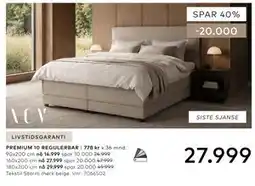Skeidar PREMIUM 10 REGULERBAR tilbud