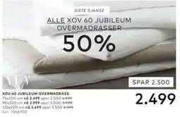 Skeidar ALLE XOV 60 JUBILEUM OVERMADRASSER tilbud