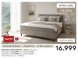 Skeidar ORIGINAL KONTINENTAL tilbud