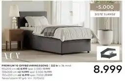 Skeidar PREMIUM 10 OPPBEVARINGSSENG tilbud