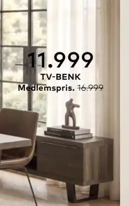 Skeidar TV-BENK tilbud