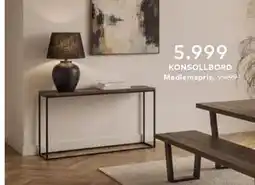 Skeidar CALIA KONSOLLBORD tilbud