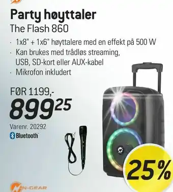 Thansen Party høyttaler tilbud