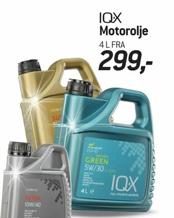 Thansen Motorolje tilbud