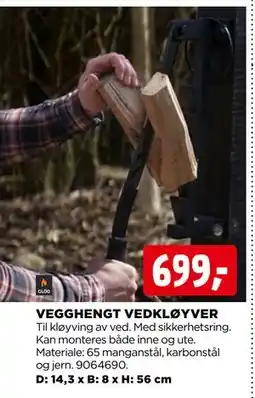 jem & fix VEGGHENGT VEDKLØYVER tilbud