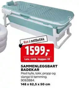 jem & fix SAMMENLEGGBART BADEKAR tilbud