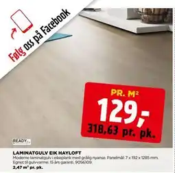 jem & fix LAMINATGULV EIK HAYLOFT tilbud