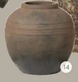 Fagmøbler Censeo blomsterurne terracotta brun tilbud