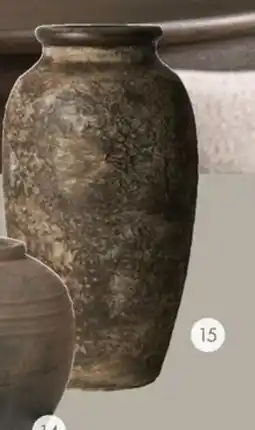 Fagmøbler Wrigley vase brun tilbud