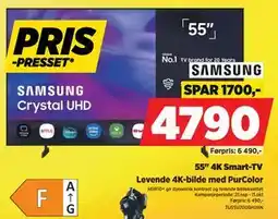 POWER 55 4K Smart-TV tilbud