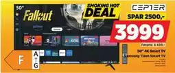 POWER CEPTER 50 4K Smart TV tilbud