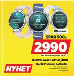 POWER HUAWEI WATCH GT7 46/41MM tilbud