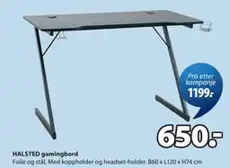 JYSK HALSTED gamingbord tilbud