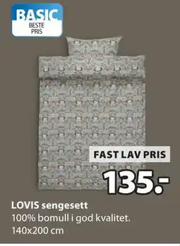 JYSK LOVIS sengesett tilbud