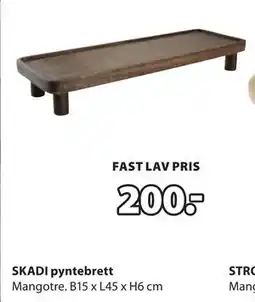 JYSK SKADI pyntebrett tilbud