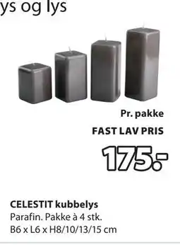 JYSK CELESTIT kubbelys tilbud