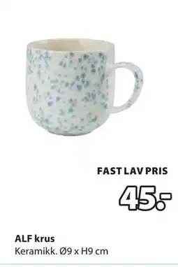 JYSK ALF krus tilbud